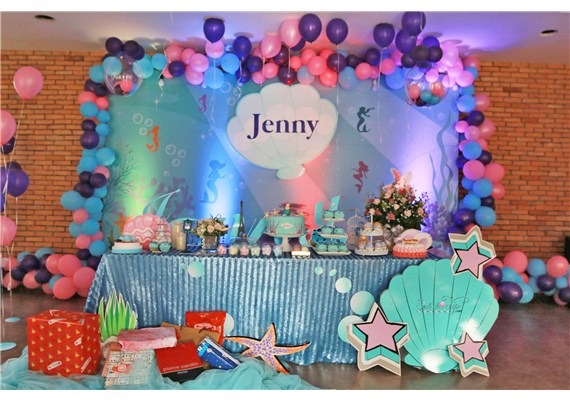 Tiệc Sinh Nhật Bé Jenny – Chủ Đề Nàng Tiên Cá